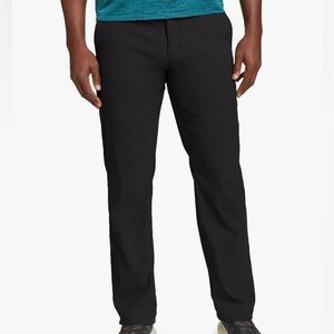 Eddie Bauer Men's Black Slim Straight Pants